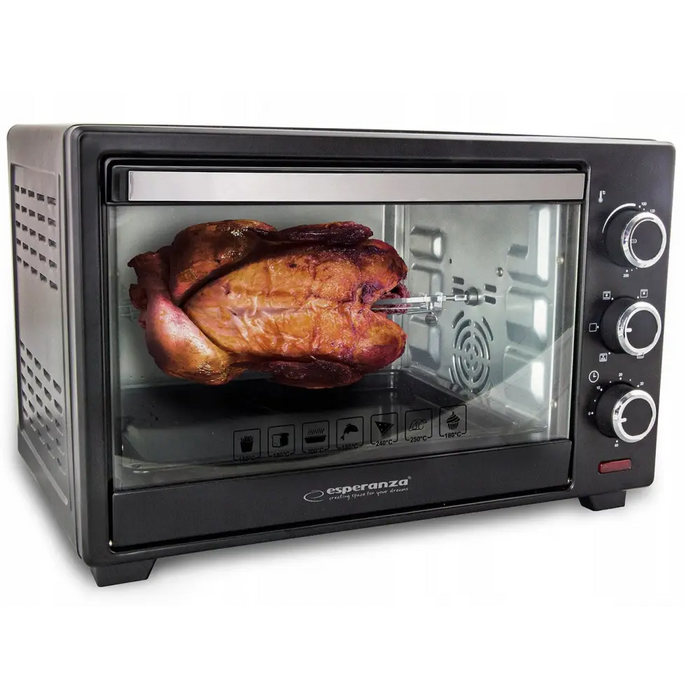 Esperanza EKO006 roaster oven 25 L 1600 W - Mini ovensAGD-MPI<<<Home Appliance - ProductsAGD<<<ActionPL