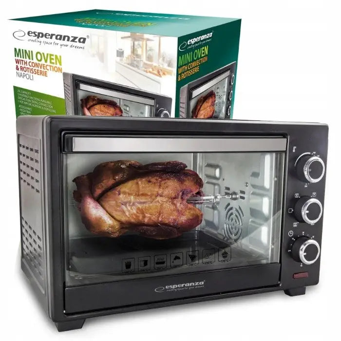 Esperanza EKO006 roaster oven 25 L 1600 W - Mini ovensAGD-MPI<<<Home Appliance - ProductsAGD<<<ActionPL