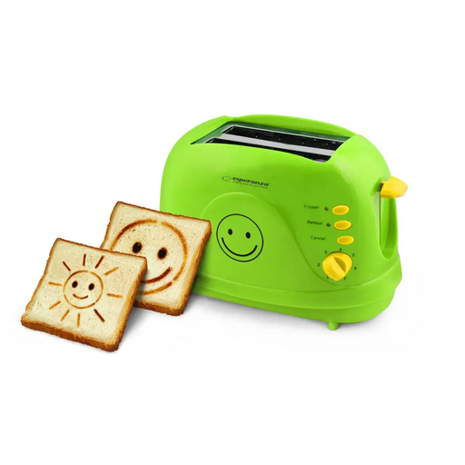 Esperanza EKT003 Toaster 750 W Green - ToastersAGD-TOS<<<Home Appliance - ProductsAGD<<<ActionPL