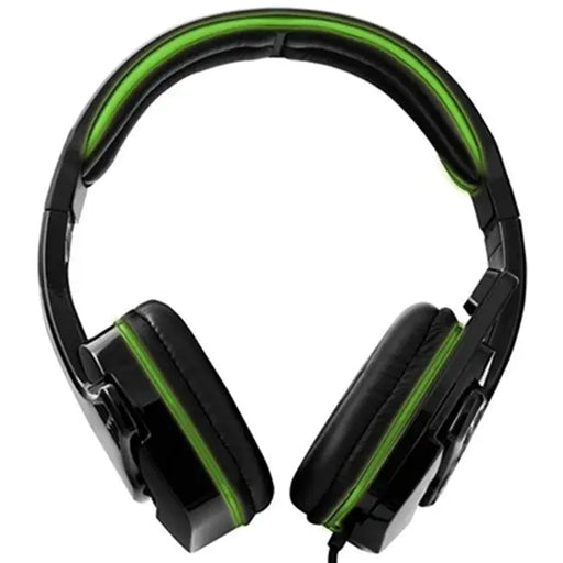Esperanza Headphones + microphone RAVEN Green - Гейминг<<<Слушалки<<<MediaTrade