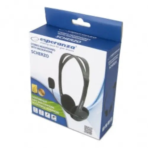 Esperanza Headphones + microphone Scherzo - С микрофон<<<Слушалки<<<MediaTrade&&&HeadphonesPER-SLU<<<Input / Output