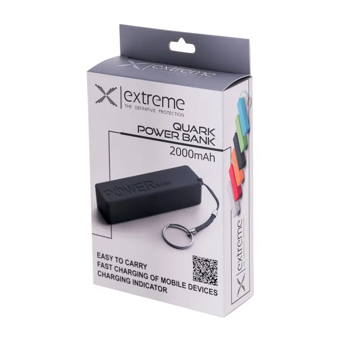 Esperanza Quark 2000 mAh Black - Power banksLAD-POW<<<Power supplies for phonesLAD<<<ActionPL