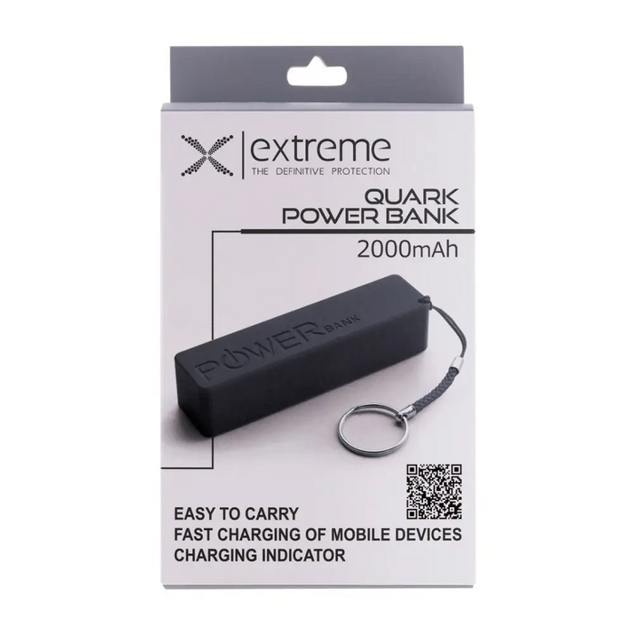 Esperanza Quark 2000 mAh Black - Power banksLAD-POW<<<Power supplies for phonesLAD<<<ActionPL