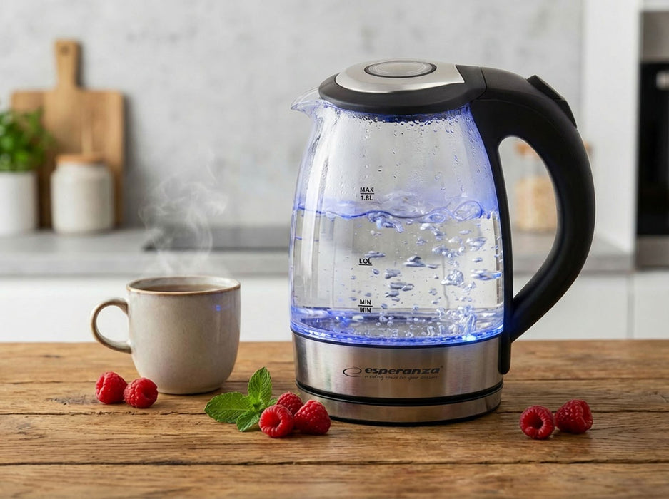 Esperanza EKK012 Electric kettle 1.7 L Black, Multicolor 2200 W