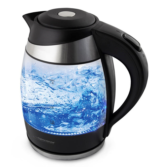 Esperanza EKK009 electric kettle 1.8 L Black, Multicolor 2200 W