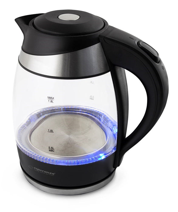 Esperanza EKK009 electric kettle 1.8 L Black, Multicolor 2200 W