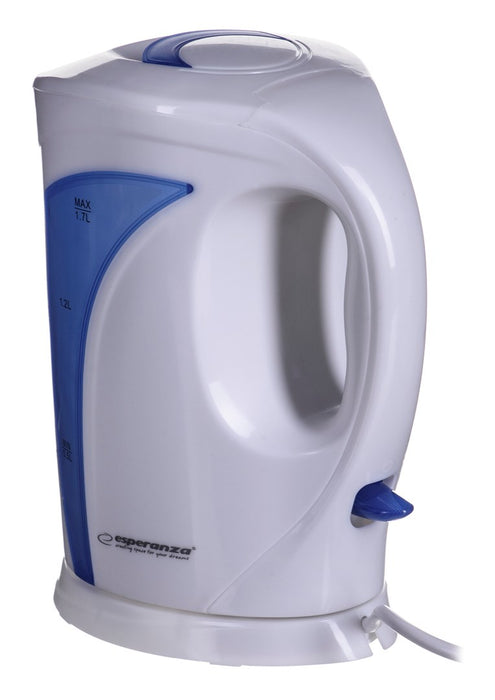 Esperanza EKK018B Electric kettle 1.7 L, White / Blue