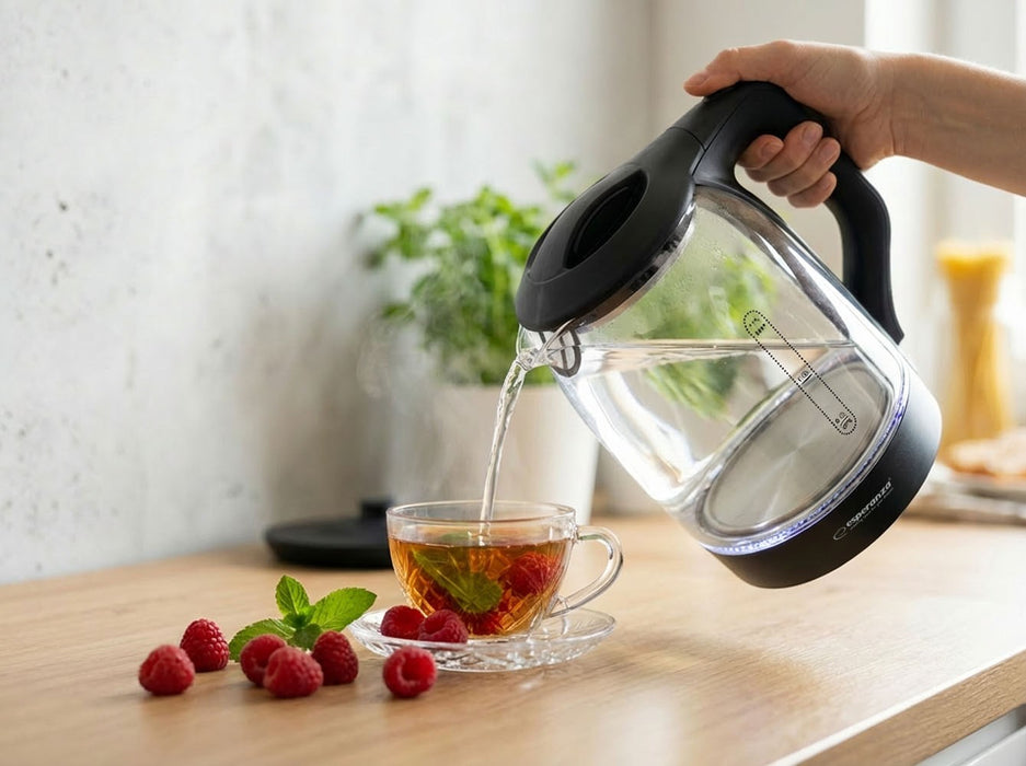 Esperanza EKK025K Electric kettle 1.7 L Black, Multicolor 1500 W