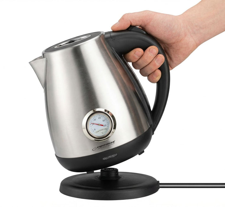 Esperanza EKK029 Electric kettle with a thermometer 1.7 L 2200 W Inox