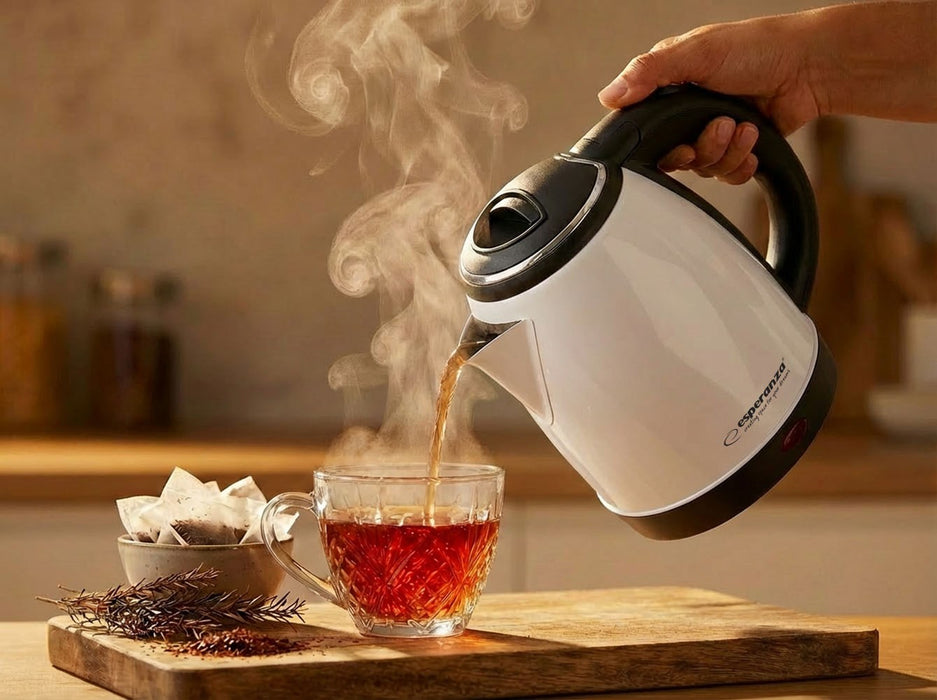 Esperanza EKK128W Electric kettle 1 L Black,White 1350 W