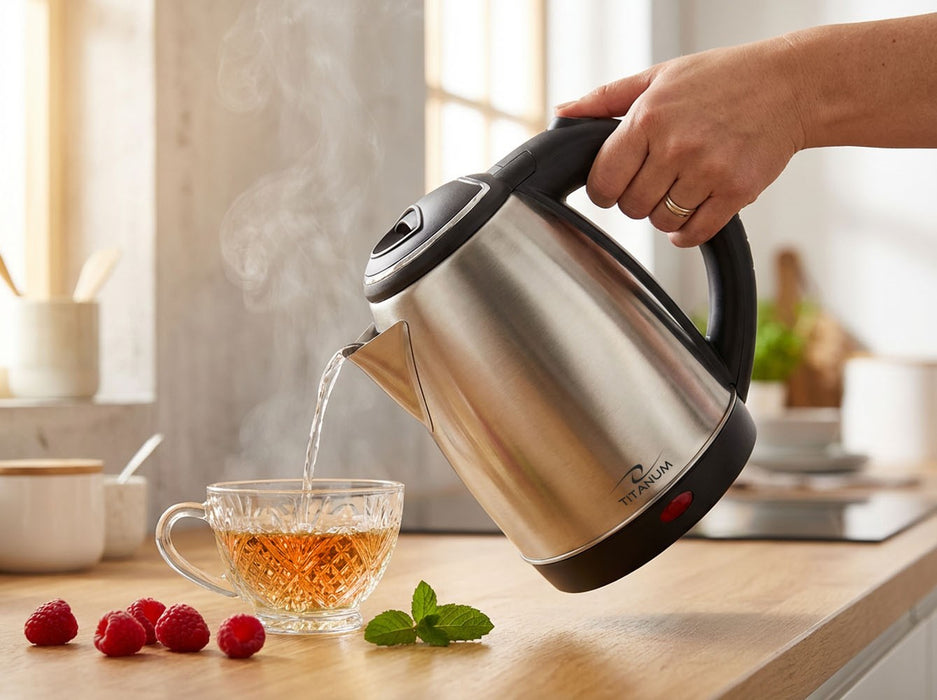 Titanum TKK102X Electric kettle 1.8L 1800W Inox Silver