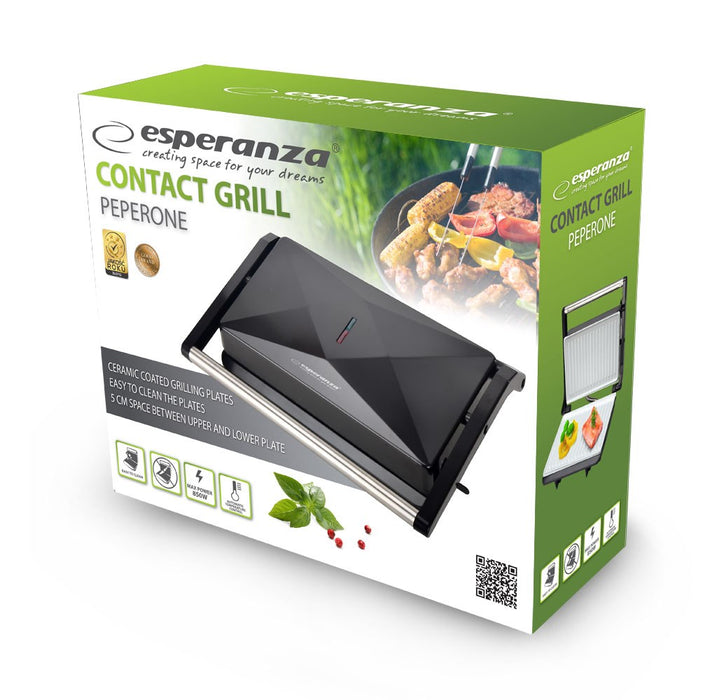 Esperanza EKG013 Ceramic Contact Grill 850W