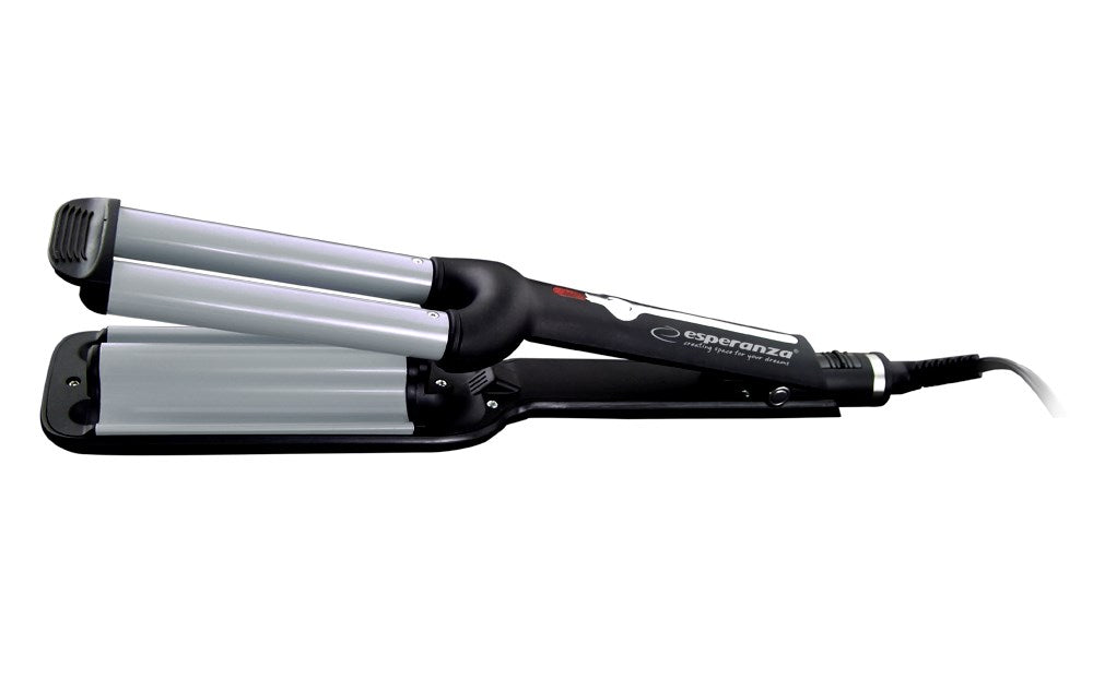 Esperanza EBL013 hair styling tool Curling iron Black,Silver 1.8 m 55 W