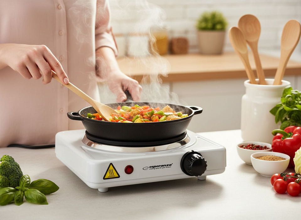 Esperanza EKH013W White Electric stove