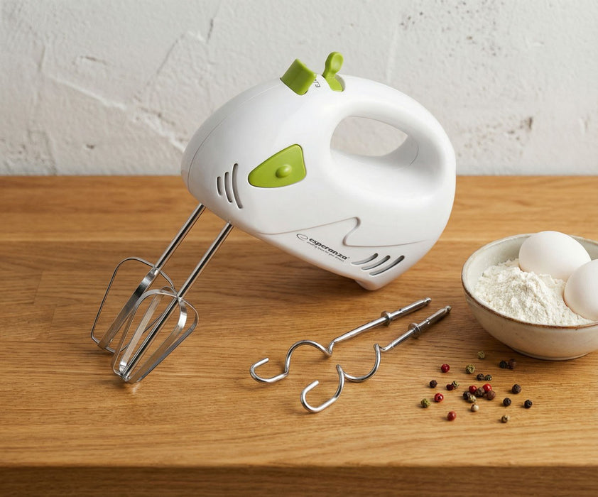 Esperanza EKM007G mixer Hand mixer Green,White 150 W