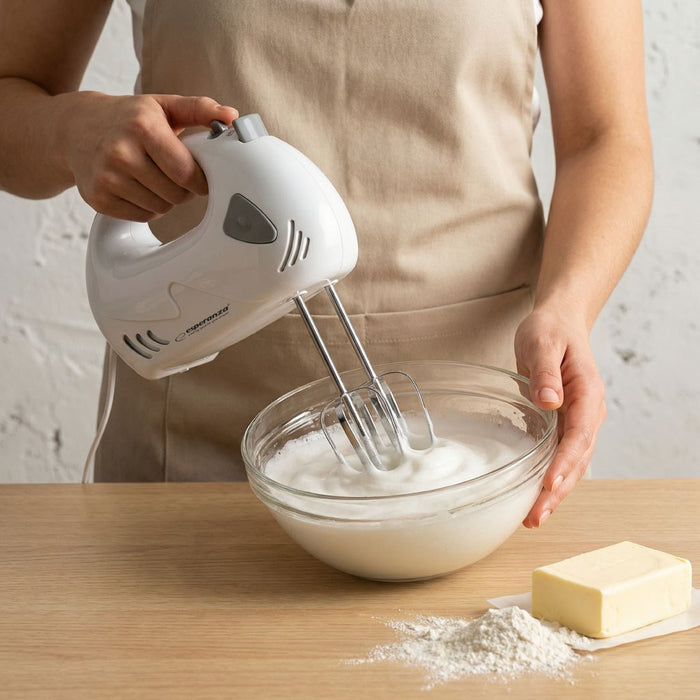 Esperanza EKM007WE mixer Hand mixer Gray, White 150 W