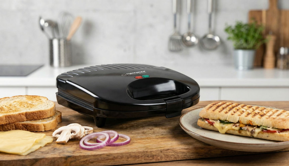 Esperanza EKT009 Sandwich toaster 1000W Black