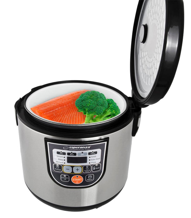 Esperanza EKG011 multi cooker 5 L 860 W Black, Stainless steel