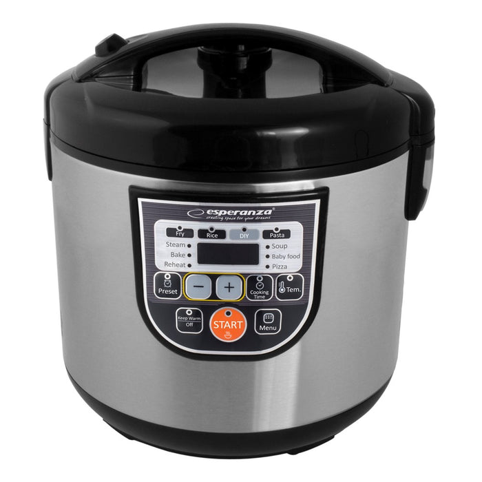 Esperanza EKG011 multi cooker 5 L 860 W Black, Stainless steel