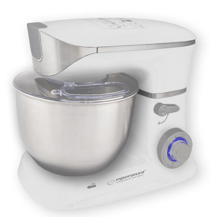 Esperanza EKM025 food processor 1000 W 5 L Stainless steel, White