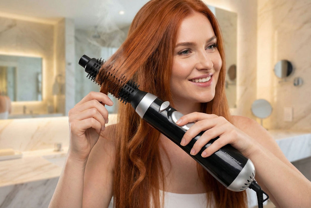 Esperanza EBL001K hair styling tool Hot air brush Black 1.6 m 400 W