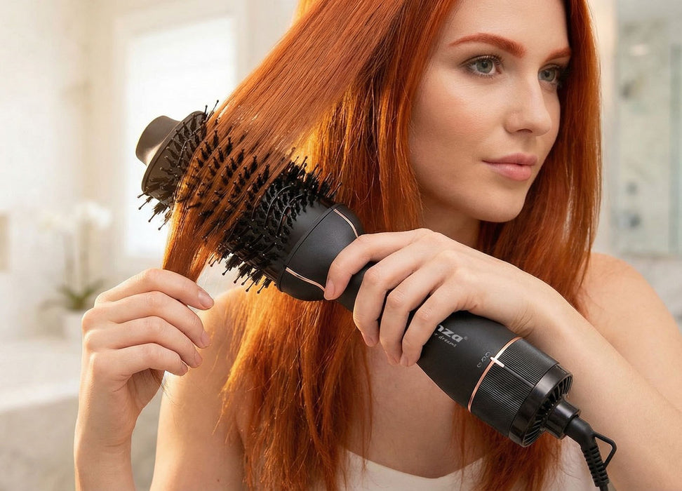Esperanza EBL015 hair styling tool Hot air brush Black 1200W
