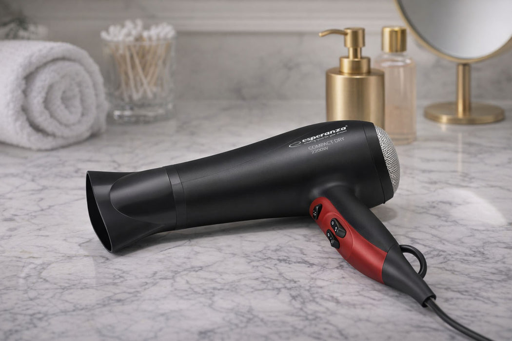 Esperanza EBH004K Hair dryer Black 2200 W