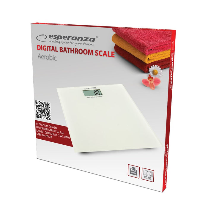Esperanza EBS002W personal scale Electronic personal scale Rectangle White
