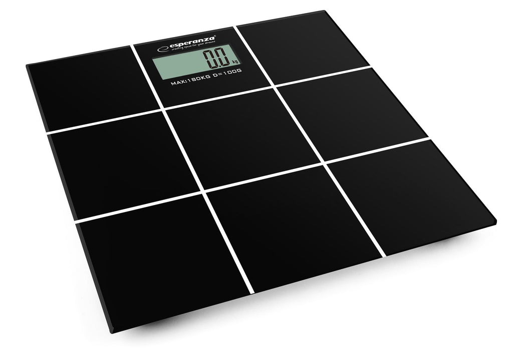 Esperanza EBS004 personal scale Rectangle Black Electronic personal scale