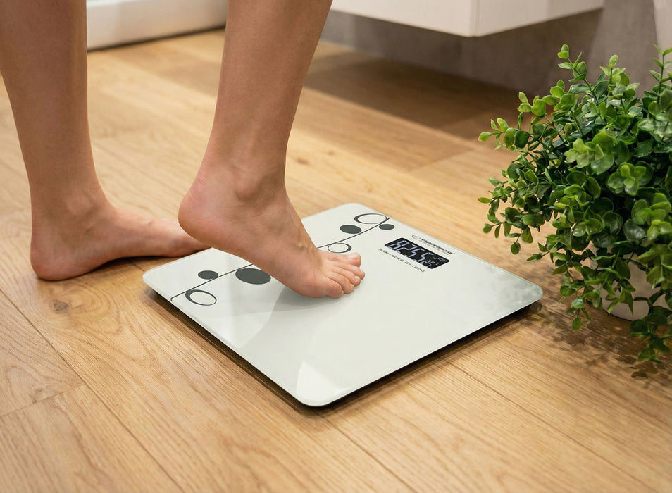Esperanza EBS005 personal scale Rectangle White Electronic personal scale