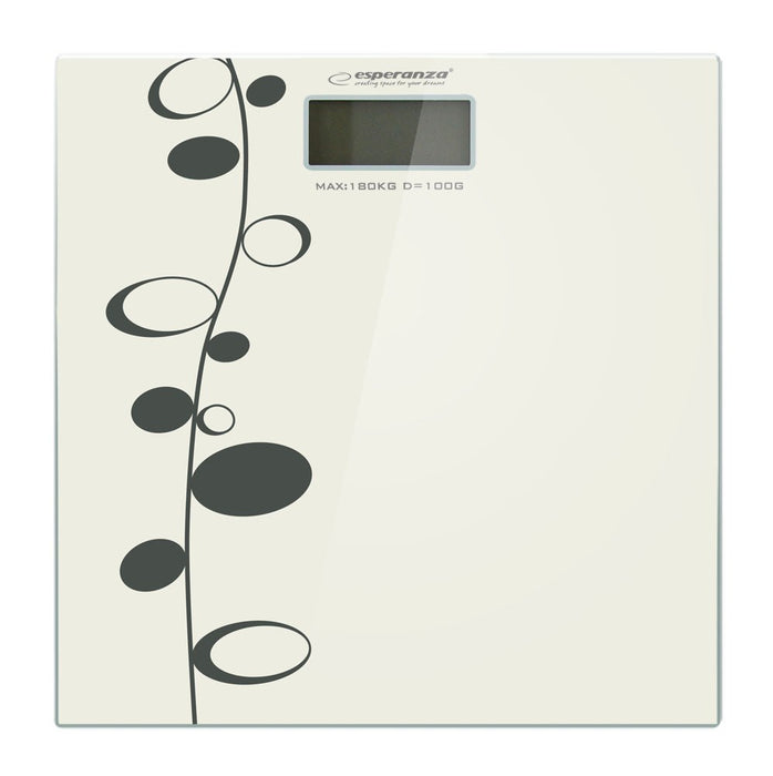 Esperanza EBS005 personal scale Rectangle White Electronic personal scale