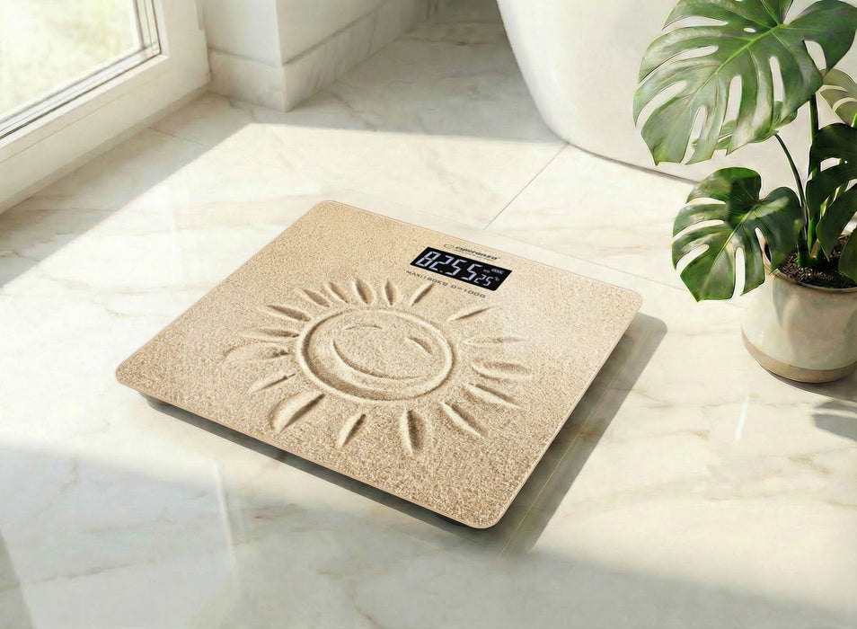 Esperanza EBS006 personal scale Electronic personal scale Square Beige