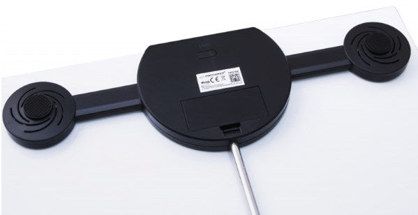 Esperanza EBS016W personal scale Square White Electronic personal scale