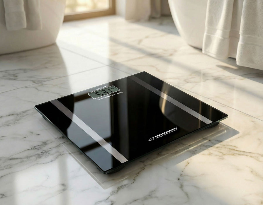 Esperanza EBS018K personal scale Electronic personal scale Rectangle Black