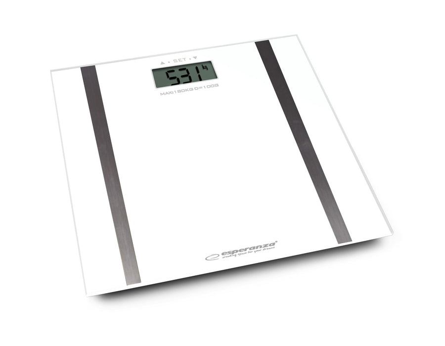Esperanza EBS018W Samba Rectangle White Electronic personal scale