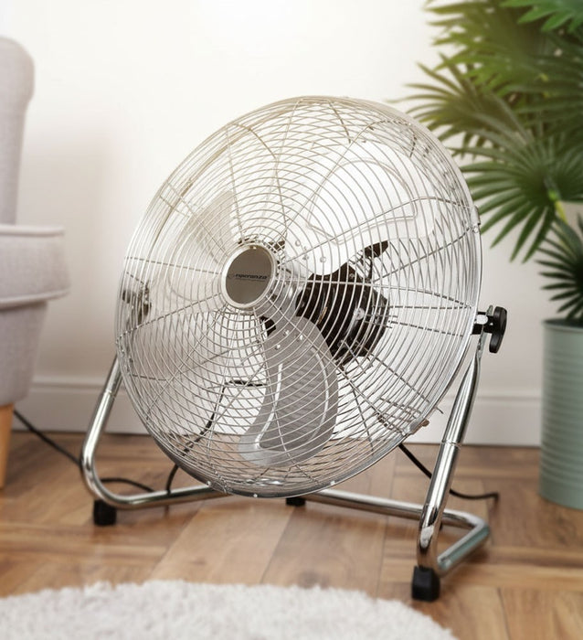 Circulation fan 18'' ESPERANZA EHF006 CYCLONE Chrome