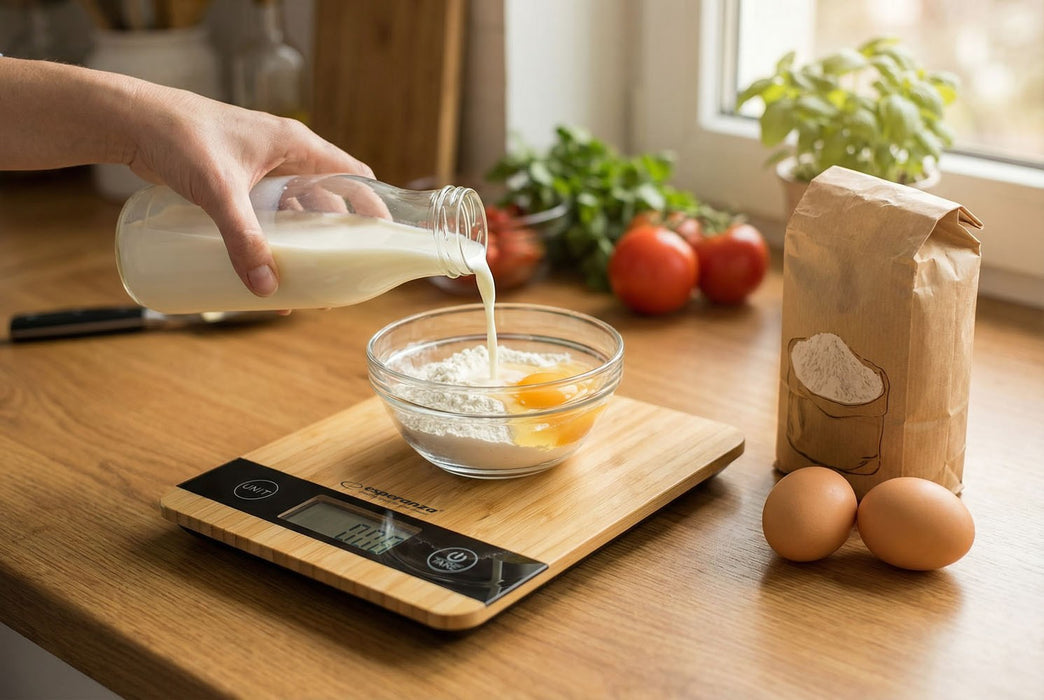 Esperanza EKS005 Electronic kitchen scale Bambus Tabletop Rectangle