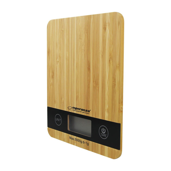 Esperanza EKS005 Electronic kitchen scale Bambus Tabletop Rectangle
