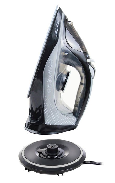 Esperanza EHI011 Steam iron Ceramic soleplate Grey, Black 2600 W