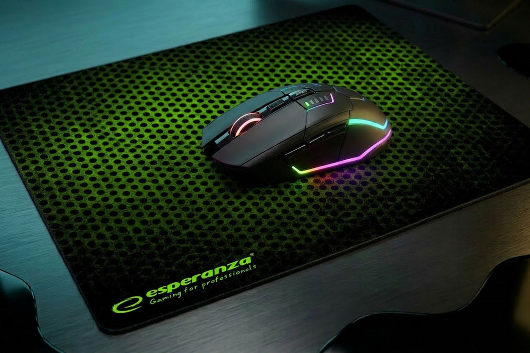Esperanza EGP103G mouse pad Gaming mouse pad Black, Green