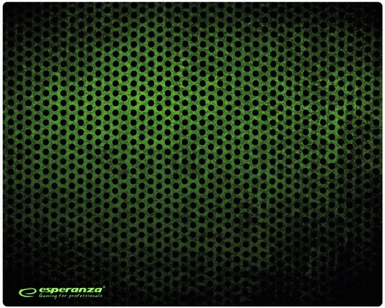 Esperanza EGP102G Gaming mouse pad Black, Green