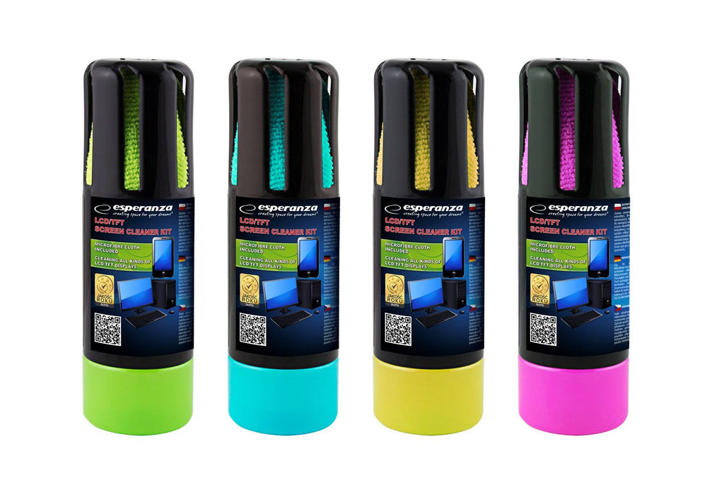 Esperanza ES122M LCD/TFT Screen Cleaning Kit, 150 ml