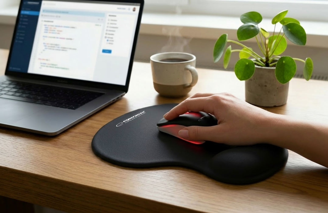 Esperanza EA137K mouse pad Black