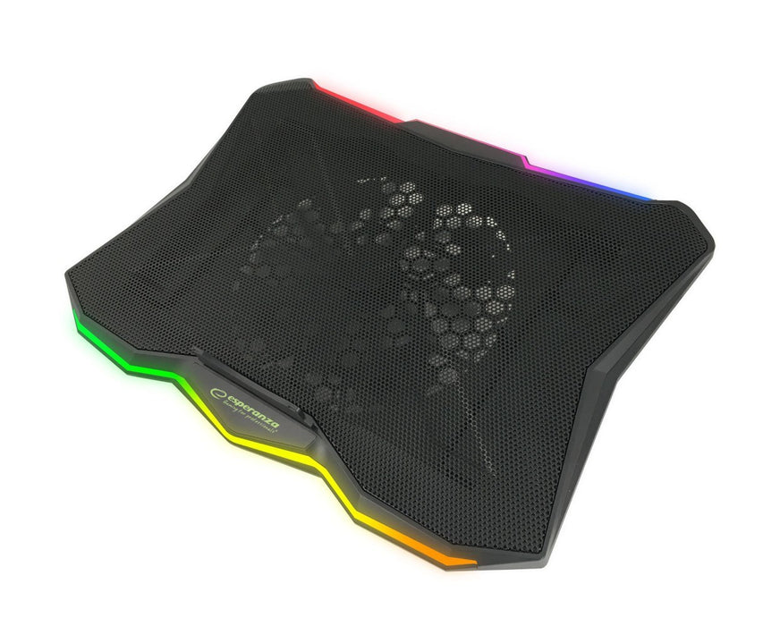 Esperanza EGC110 laptop cooling pad 43.2 cm (17") 800 RPM Black