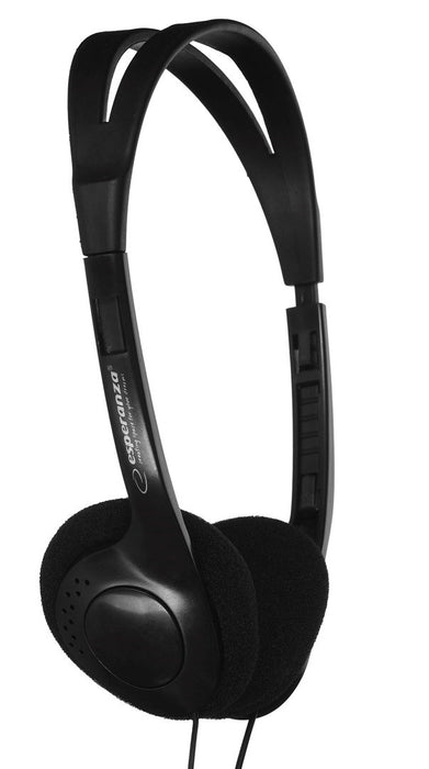 Esperanza EH119 headphones/headset Wired Head-band Music Black