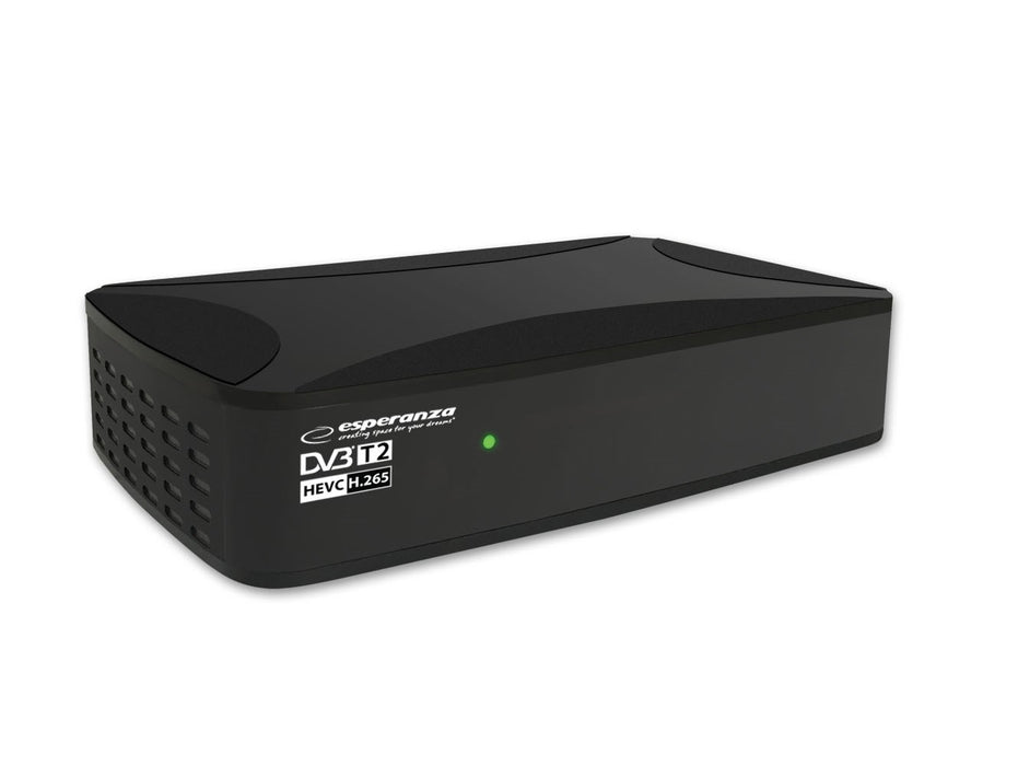 Esperanza EV108R TV set-top box Cable Black