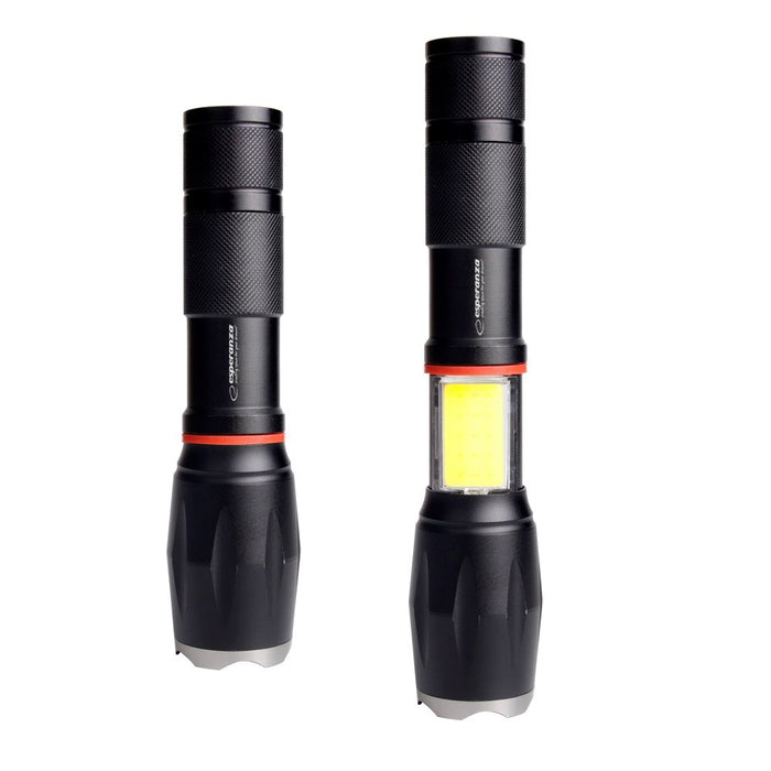 Esperanza Dione Black Hand flashlight LED