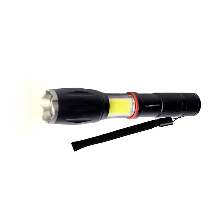 Esperanza Dione Black Hand flashlight LED