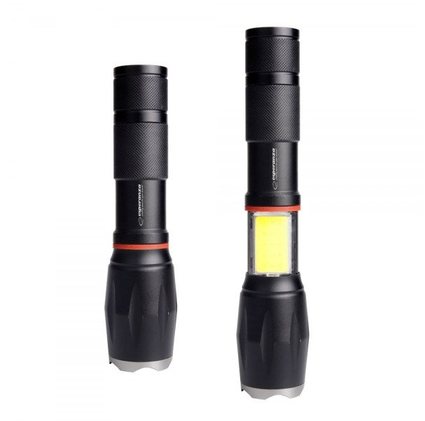 Esperanza Dione Black Hand flashlight LED