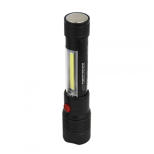 Esperanza Apate Black Hand flashlight LED